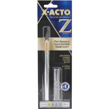 X-ACTO XZ3601 No. 1 Z-Series Precision Utility Knife w/Replaceable Steel Blade, Safety Cap - Image 2